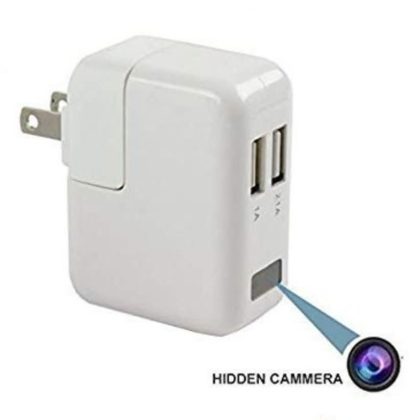 دوربین مخفی جاسوسی Wi-Fi 4k  در شارژر USB اپل