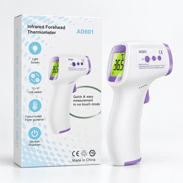 تب‌سنج مادون قرمز AD801 بدون تماس
