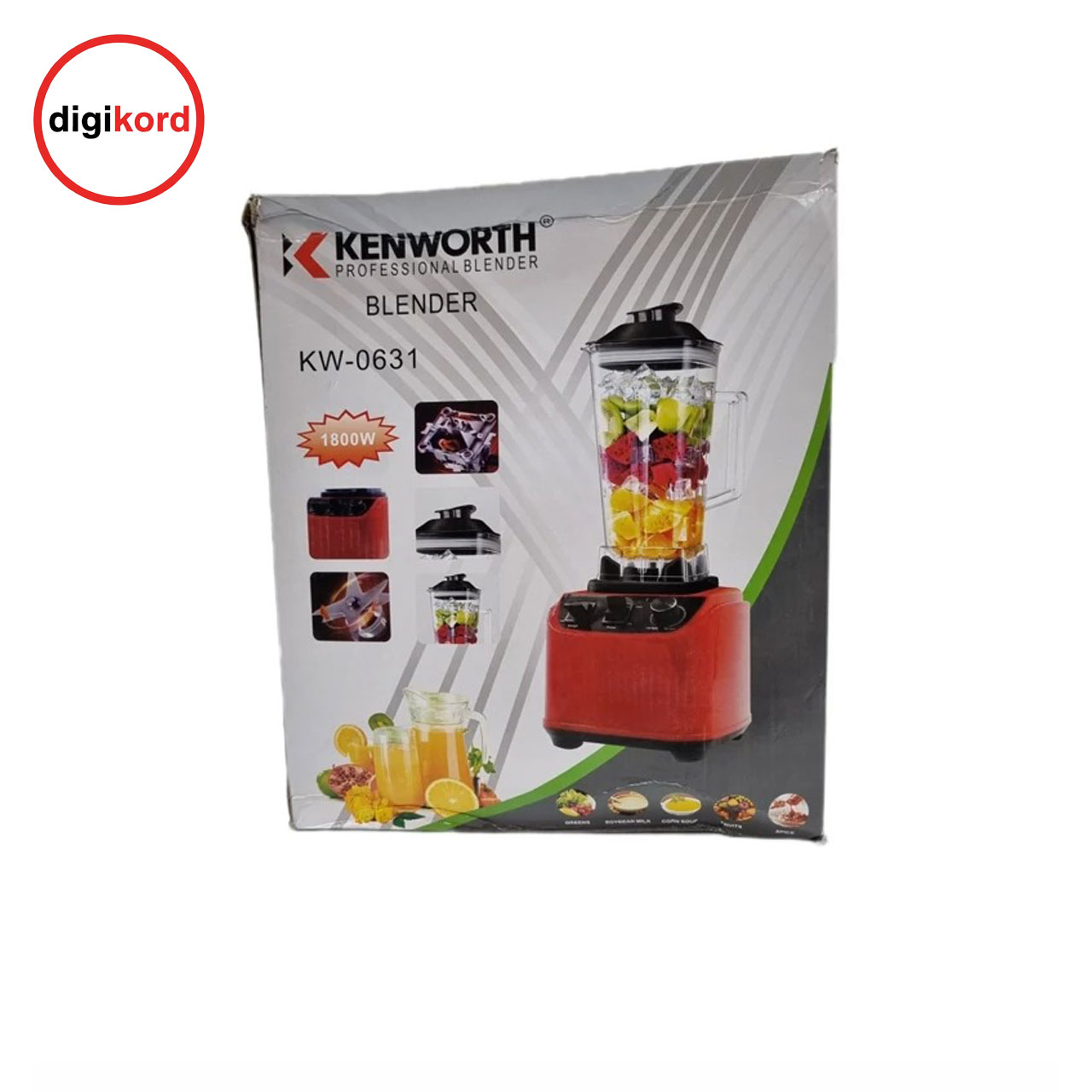 مخلوط کن 2 لیتری مدل کنورث KW-0631