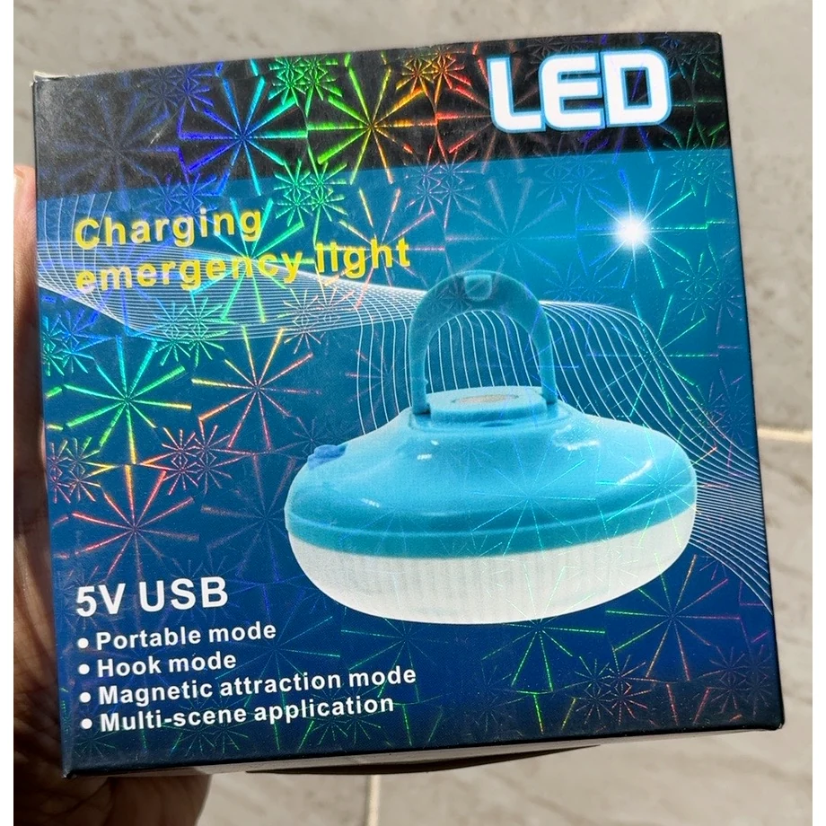 چراغ شارژی اضطراری LED؛ گجت قابل حمل برای خانه خودرو و کمپ